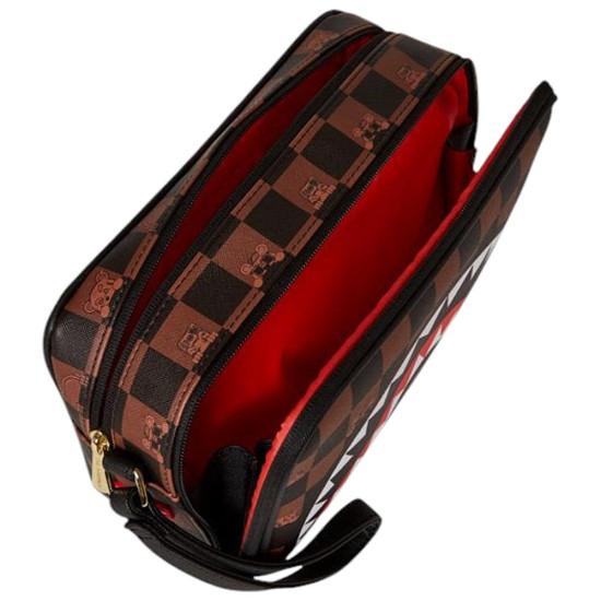 Sprayground Νεσεσέρ Peeking Character Check Toiletry Brick Bag